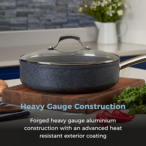 Image of Tower Cerasure Sauce Pan 16cm 1.5L Ceramic Non-Stick with Lid Induction