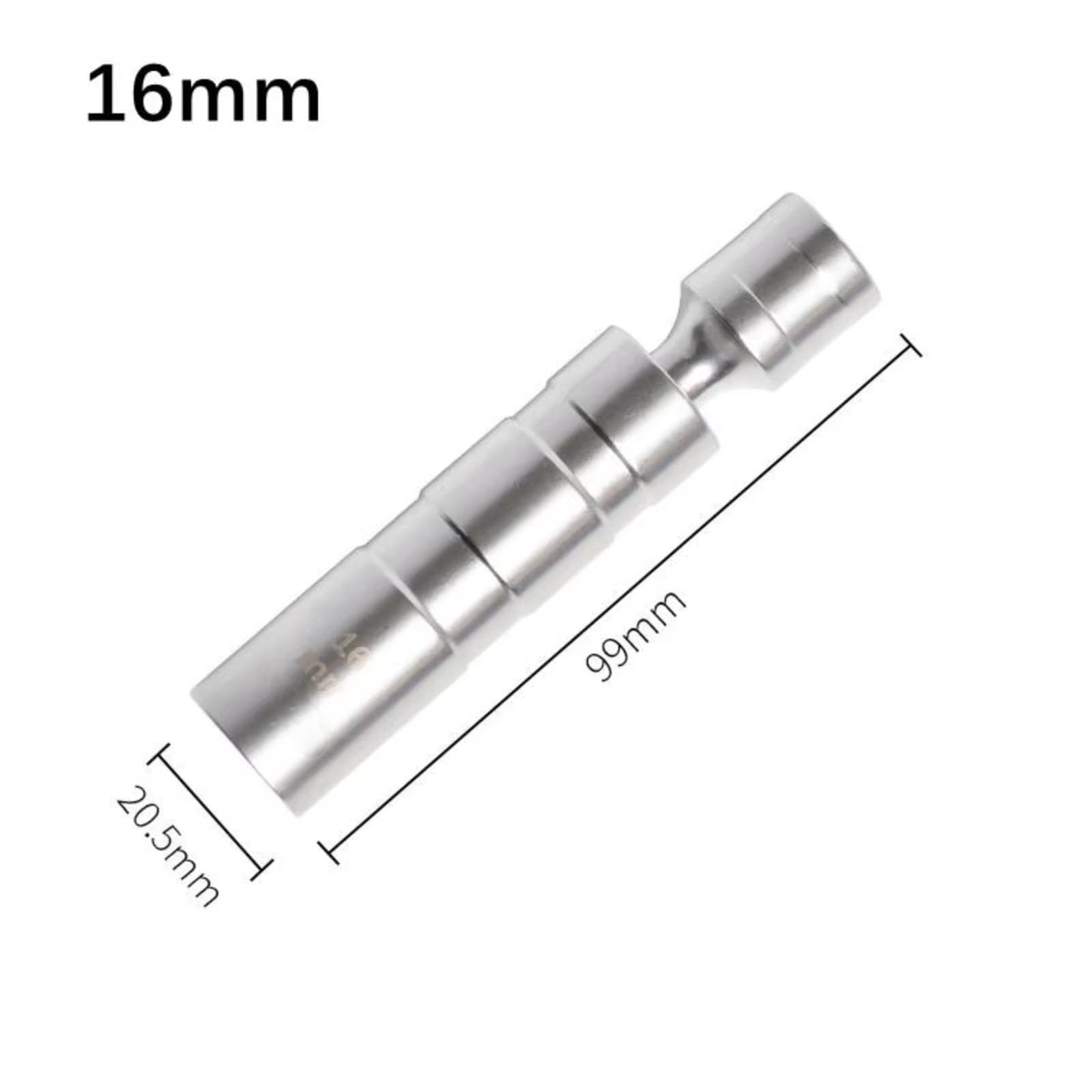 14mm 16mm Für Zündkerze Steckschlüssel Adapter Set Joint Mit Magnetische Flexible Dünne Für Wand Auto Reparatur Werkzeug Auto Zündkerzenschlüssel