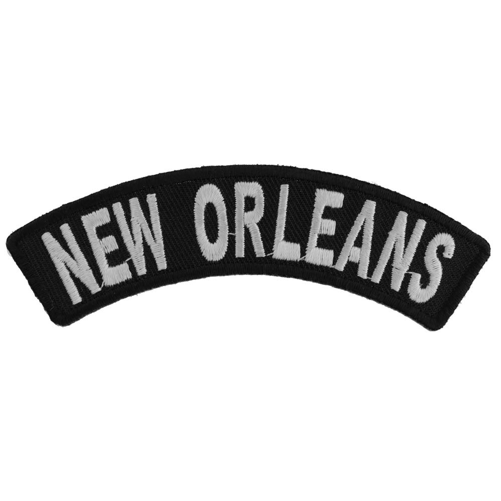 Ivamis Trading Embroidered Patch - 4x1 inch - Iron on Backing