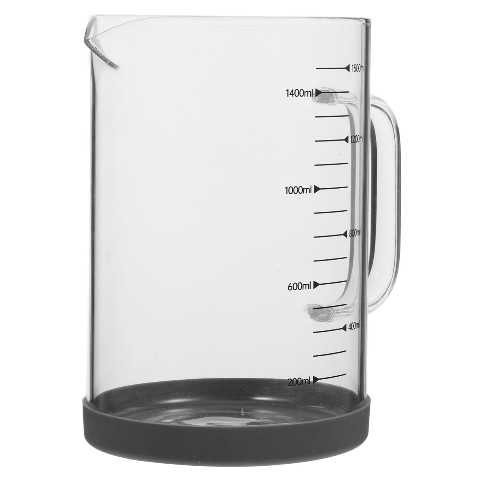 Bicchiere Misuratore in Vetro 1500ml con Scala per Cucina