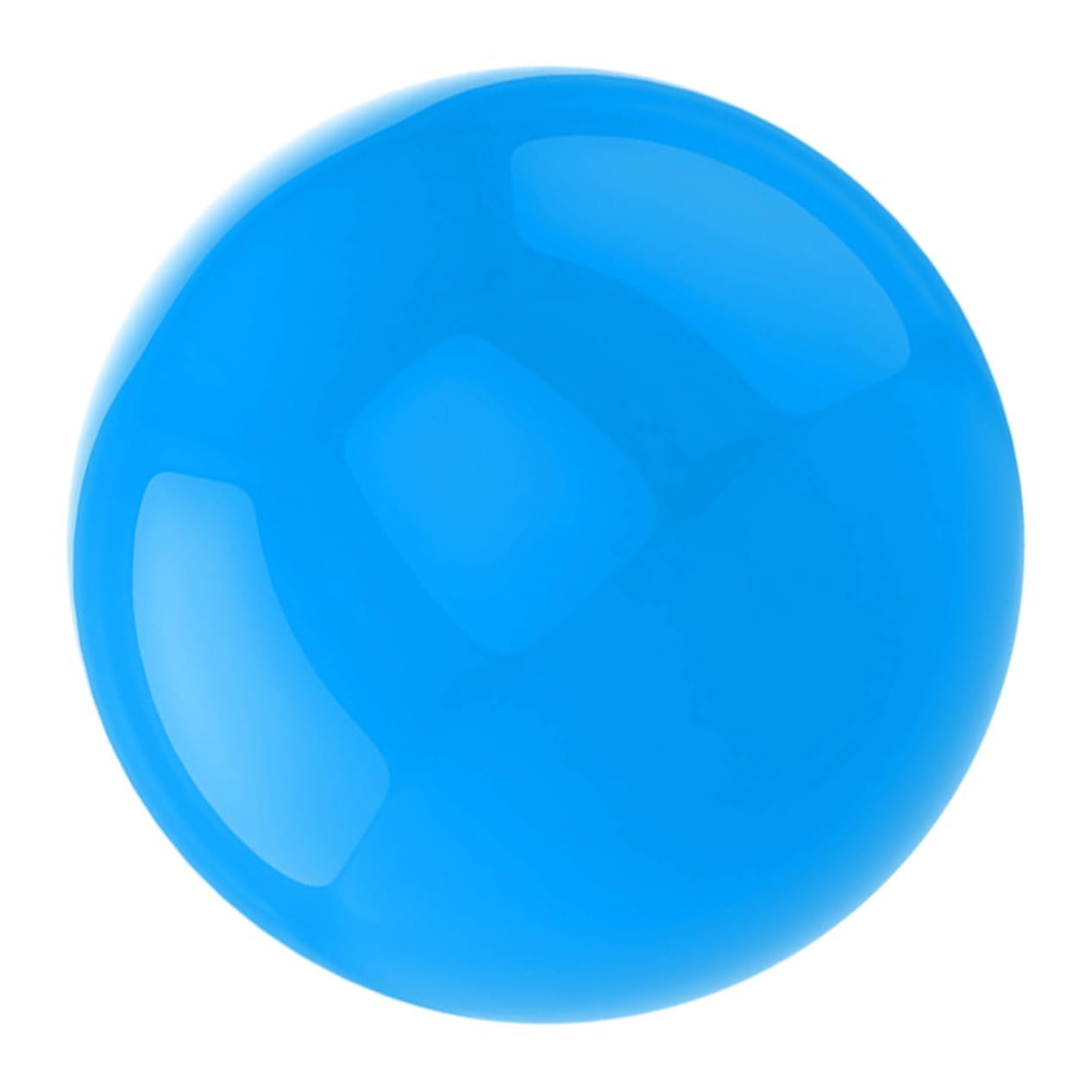 HOLIDYOYO Blue Gazing Ball Decorative Hanging Ball Polished Stainless Steel Mirror