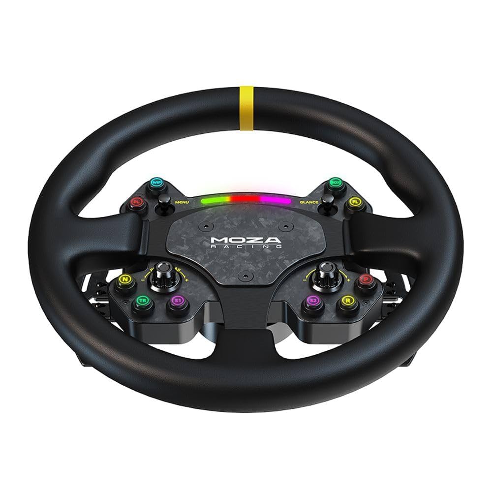 MOZA レーシングホイールセット Moza-バタフライスタイルgtステアリングホイール、ksレーシング