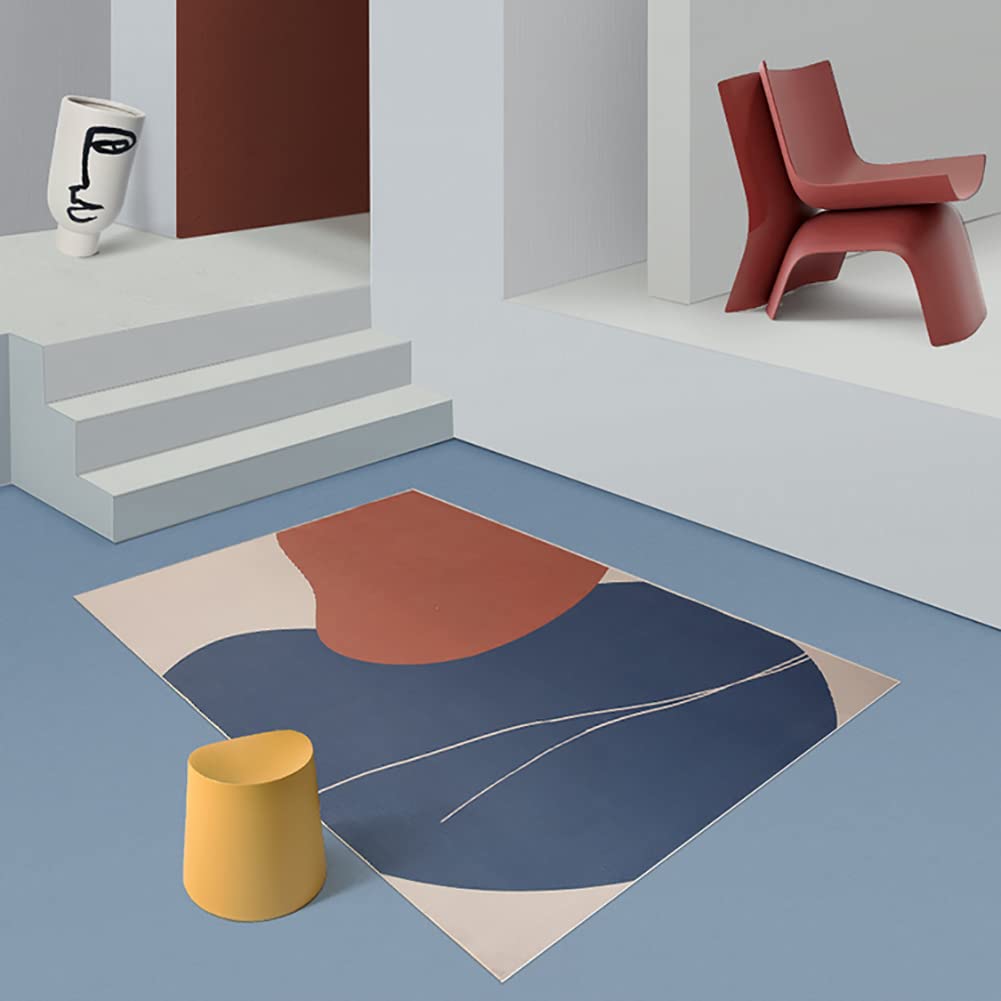 Tapis de sol doux Ruby Lil 80x120cm idéal pour le dortoir étudiant et les petits salons