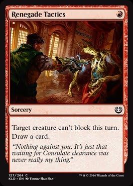 Magic The Gathering - Renegade Tactics (127/264) - Kaladesh