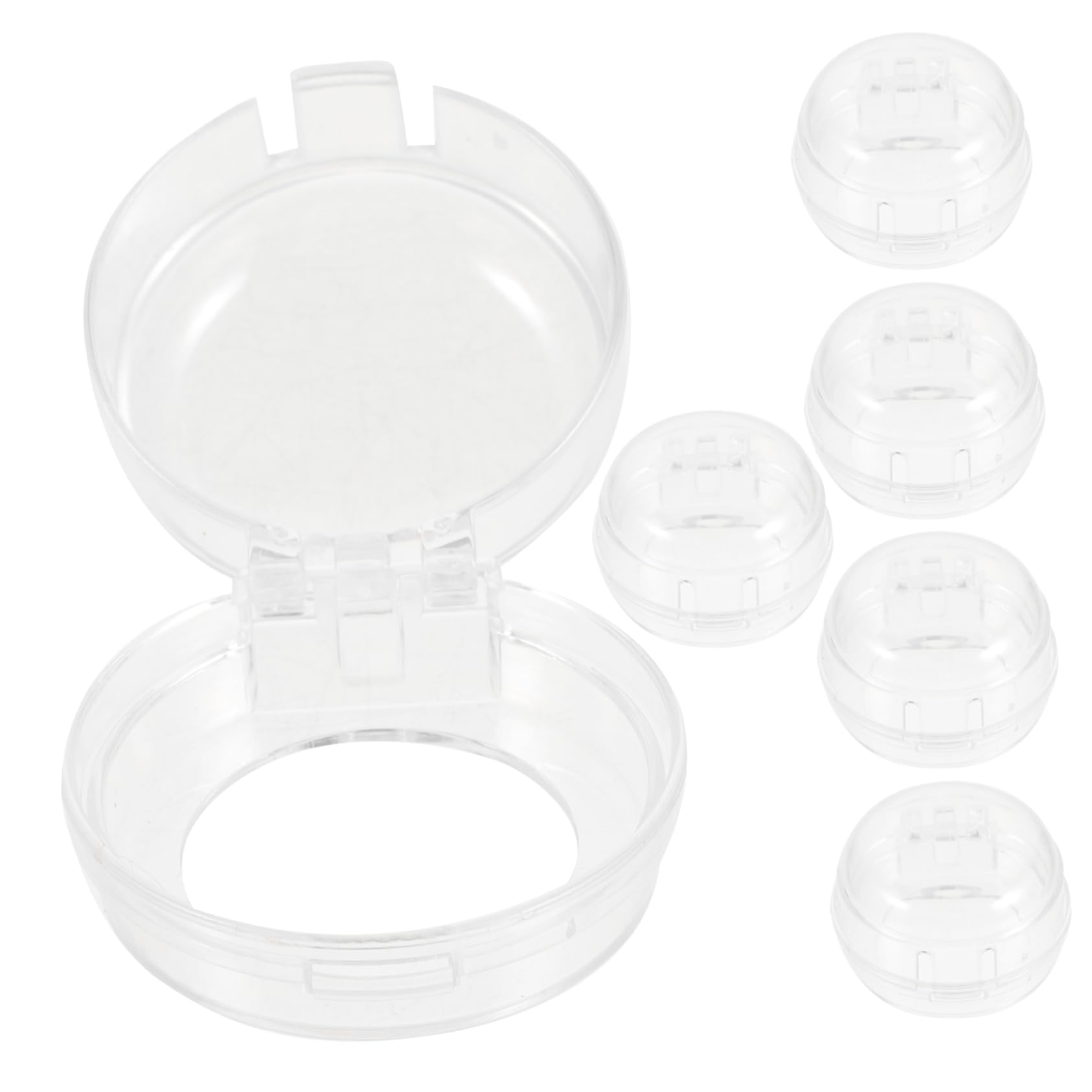 BESPORTBLE 6pcs Child Safety Stove Knob Covers Oven Knob Guards for Boys and Girls Childproof Lock for Electric Stoves and Washing Machines