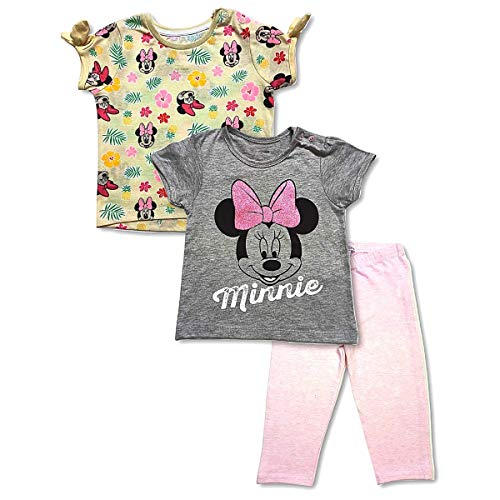 Image of TuddyBuddy T-Shirt & Leggings Set for Baby Girls, 100% Cotton Jersey