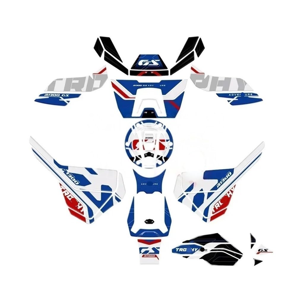Fuel Tank Protector for R 1300 GS for Adventure R1300GS ADV for Trophy 2025 Motorcycle Epoxy Resin Tank Pad Protection Sticker