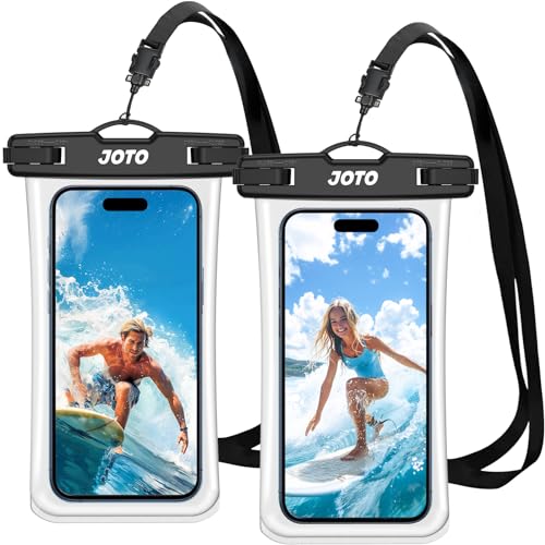JOTO 2 Pochettes Étanches Smartphone Certifiée IPX8 iPhone 16/15/14/13/12/11 Plus Pro Max, Redmi Note 13/13 Pro 12 A3, Galaxy A15 A35 A25 A54 A55, Housse Étanche...
