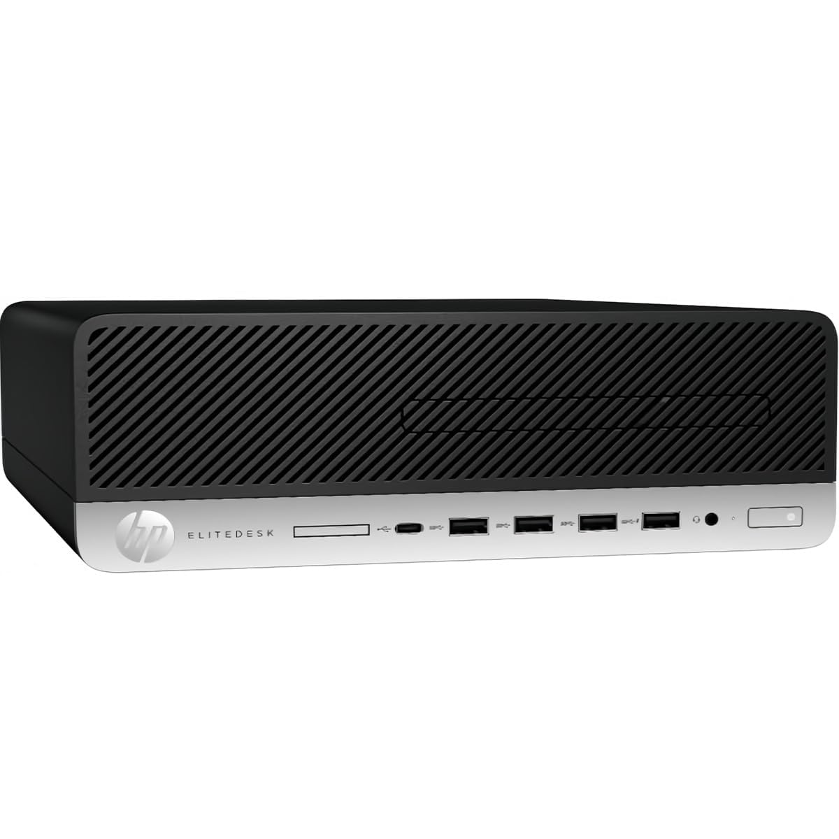 HP EliteDesk 705 G5 SFF Desktop, AMD Radeon RX 550X, AMD Ryzen 7 Pro 3700, 16 GB di RAM, SSD da 512 GB, WiFi, Bluetooth, tastiera US QWERTY, Windows 11 Pro (ricondizionato)