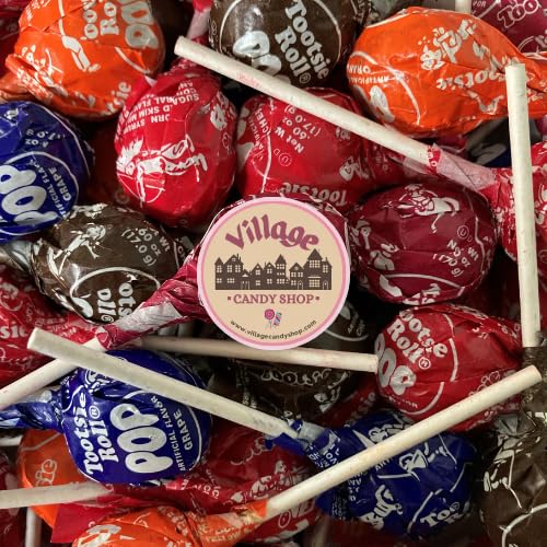 Village Candy Shop Assorted Flavors Pops - 10 Count