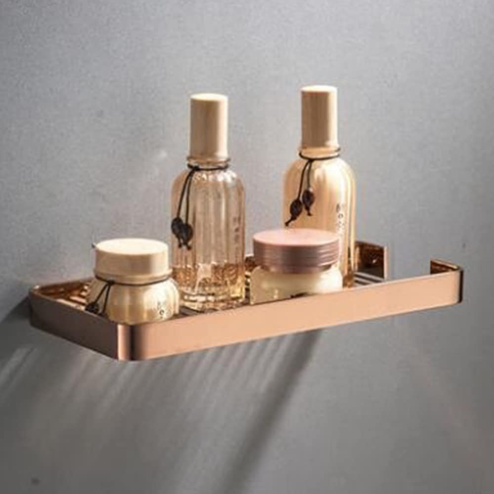 Shower Shelf Racks Solid Brass Wall Mounted Bathroom Corner Shelf Bathroom Shower Caddy Shelf Organizer Rack Shower Caddy