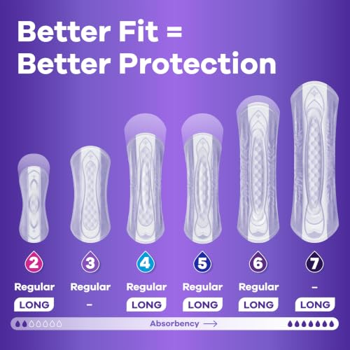 Image of Always Discreet Adult Incontinence Pads for Women, Drier, 5 Drop Long Length, Heavy Absorbency, Pads for Bladder Control Management, Bladder Leaks, & Postpartum Pads, 39ct