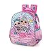 INACIO Rucksack Kindergarten LOL Überraschung Schulmädchen cm.29x25x11-91316