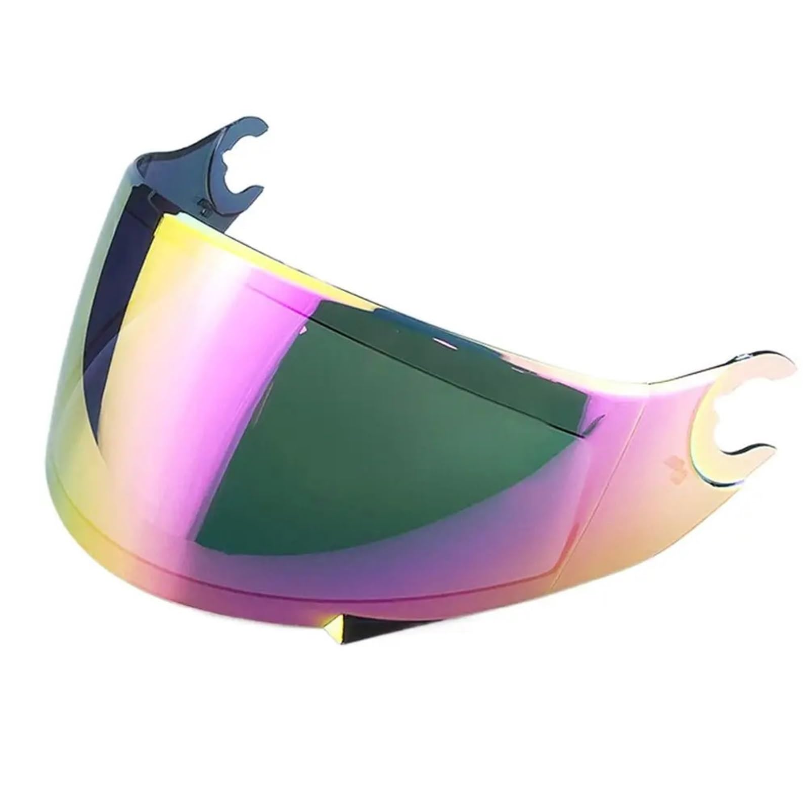 Visiera per casco Visiera del casco integrale Lente di ricambio for Accessori Parabrezza protezione antipioggia antigraffio(Rose)