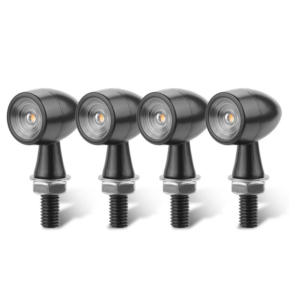 Frecce Moto 8 mm moto mini turn segnali luce lampeggiante 12v(4PCS)
