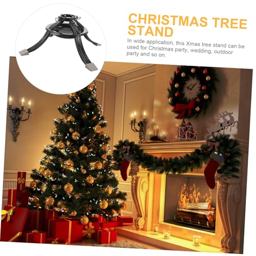 Soporte para Árbol de Navidad Metálico MUCKLILY de Alta Resistencia 5
