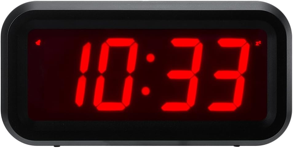 piccolo orologio a batteria per camera da letto