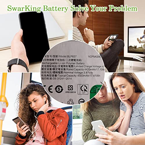 SwarKing Batteria di ricambio compatibile con