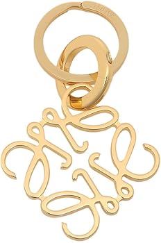 Amazon.co.jp: [ロエベ] キーホルダー アナグラム キーリング ゴールド