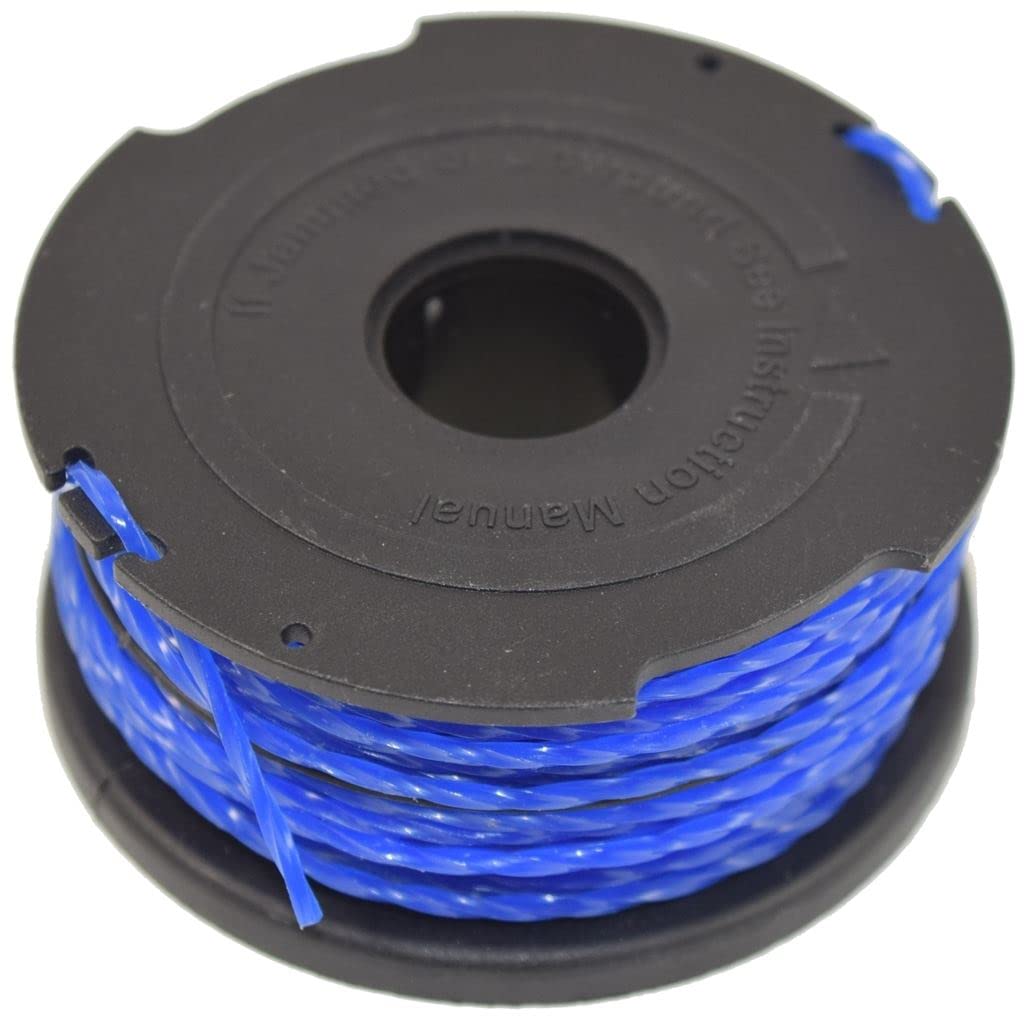 Ufixt Strimmer Spool Dual Line 1.6mm x 6m compatible with Black & Decker A6441 A6441-XJ GL Series Grass Trimmers