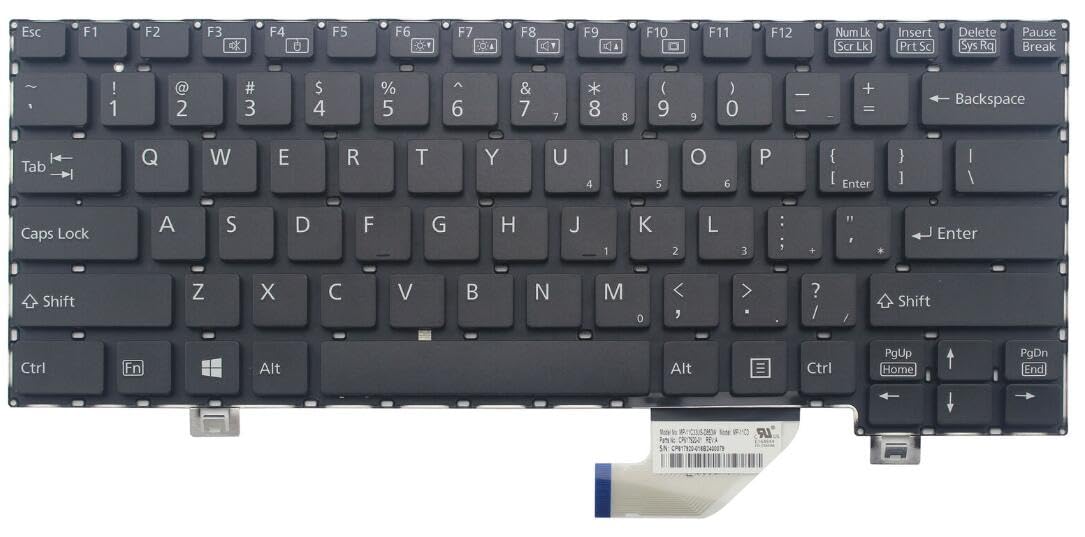 Amazon.com: ZONTO Black Laptop US Keyboard Compatible with