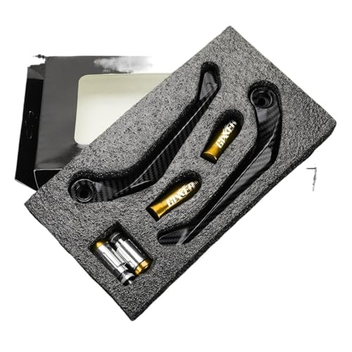 Protection de leviers frein et embrayage jaune pour moto Gixxer 150 250