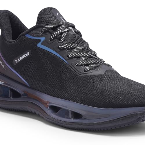 Image of ABROS Men Blaster Sport ShoeASSG1367 Black /Rainbow