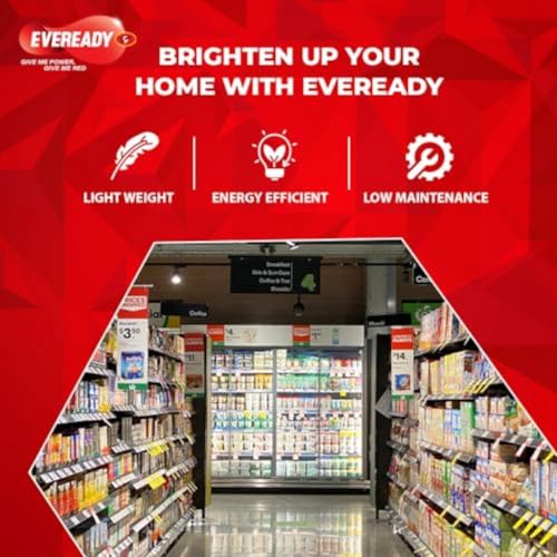 Eveready 40W LED Hammer Bulb with B22 Base, High CRI, 4KV Surge Protection, Energy Efficient & Long Life – Cool Daylight (6500K) for Home & Commercial Use - Image 7