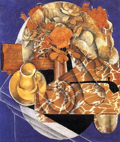 Affiche Juan Gris nature morte fleurs impression toile 60x90
