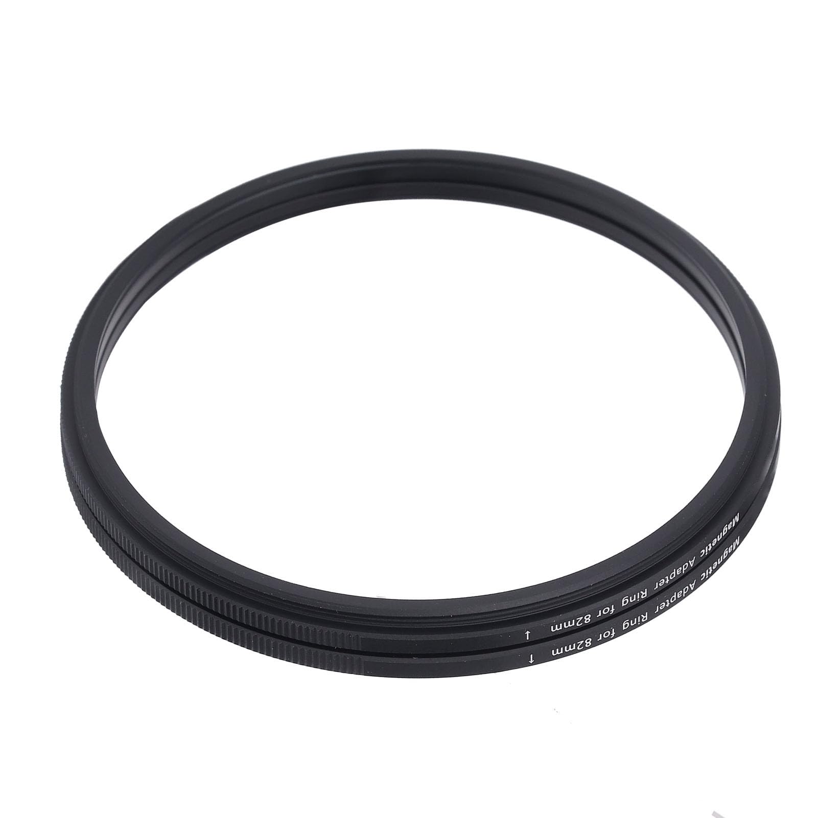 Magnetischer Adapterringsatz, 82 Mm auf 82 Mm Metallringadapter, Wandelt Gewindefilter in Magnetischen Filter um, Aluminiumlegierungsmaterial, Wandelt Fadenfilter in Magnetischen