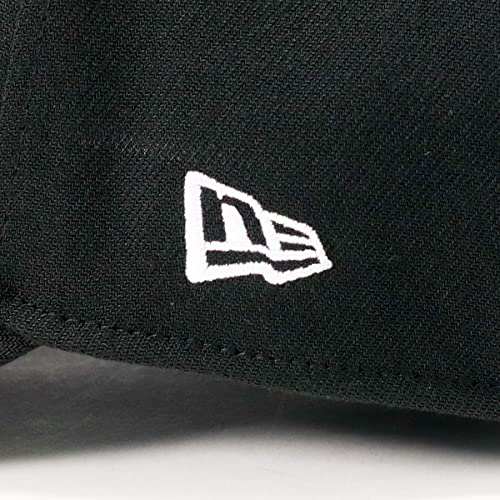 [ニューエラ] キャップ 無地 ブラック L/XL 3930 BASIC BLK WHI 25J 5枚目