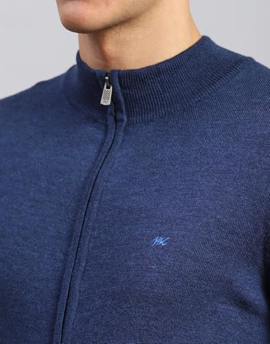 Image of Monte Carlo Men Regular Fit Full Sleeve Solid T Neck Winter Pullover (Pack of 1)