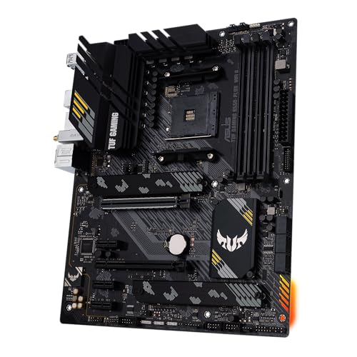 undefined ASUS TUF Gaming B550-PLUS WiFi II AMD AM4 (3rd Gen Ryzen™) ATX Motherboard (PCIe 4.0, 6, 2.5Gb LAN, BIOS Flashback, USB 3.2 2, Addressable 2 RGB Header and Aura Sync) の商品画像 2