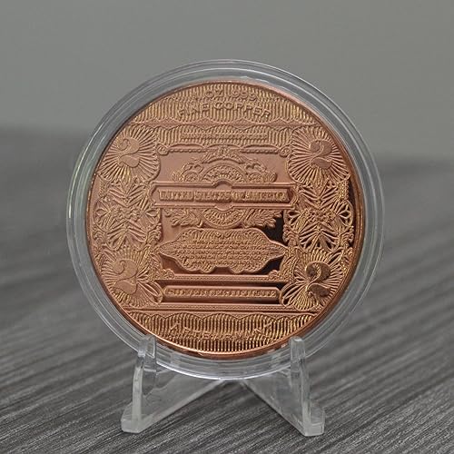 Heavenly Metals CR125-1-WASHINGTON 2 2 Dollar $2 Note Design 1 Oz .999 Pure Copper Round 39Mm Collectible Coin In Capsule thumb #3