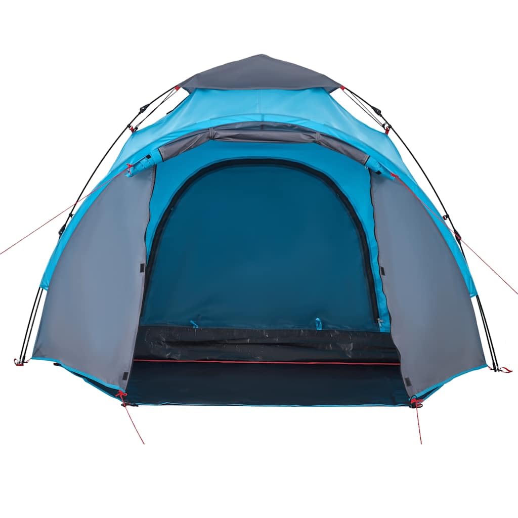 Genérico Tienda de campaña iglú 3 Personas Apertura rápida Azul,Deportes,Actividades al Aire Libre,Camping y Senderismo,Tiendas de campaña-4004227