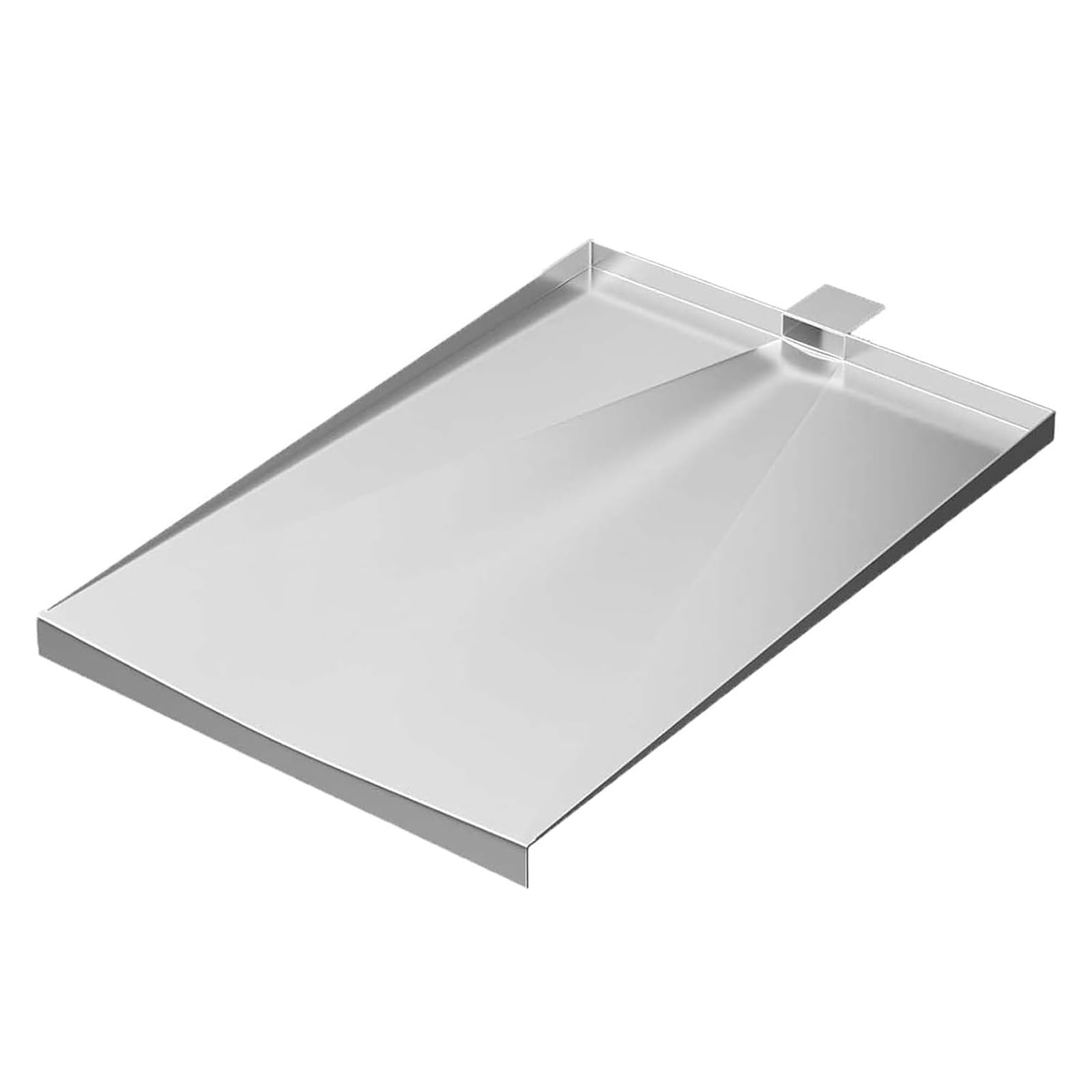 Drip Tray Heat Baffle Replacement Parts for Traeger Tailgater 20 Bronson 20 Unior Elite 20 Pellet Smoker Grill,BBQ Accessories for Traeger BBQ055 BBQ155 TFB29 TFB30 Grease Tray,Stainless Steel