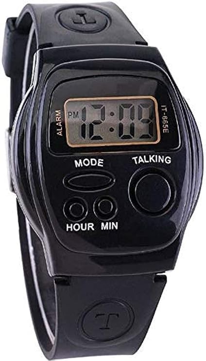 Zest4Kids -Blind Taling Digital Watch for Blind People with Sounds When Button pressd Black colured Watch..233 (B0D4HM3BT7) Amazon Price History, Amazon Price Tracker