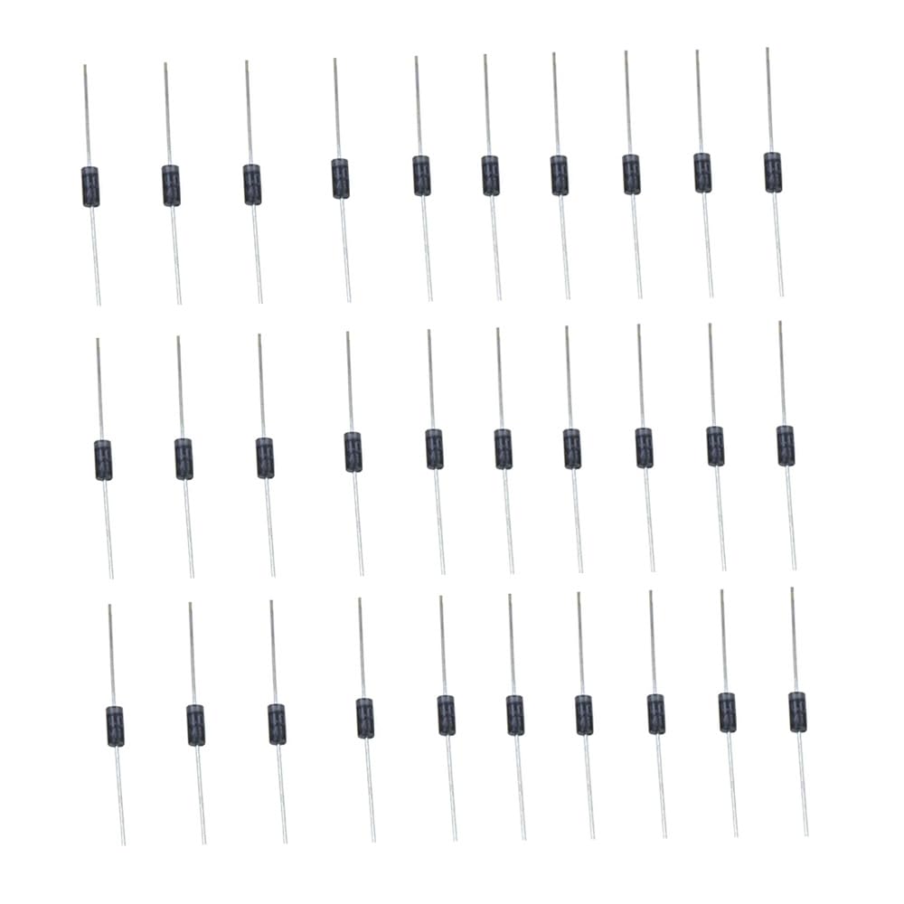 Reland Sun 30PCS 1N4001 Rectifier Diode 50V