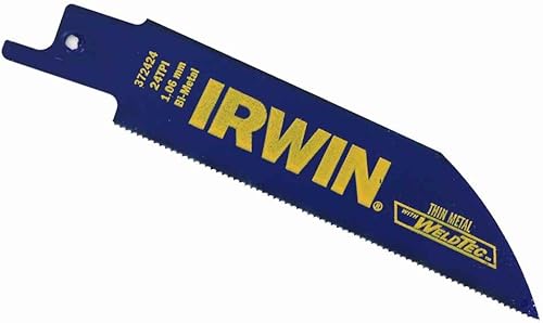 Miniatura 9 de Hoja de sierra Irwin Tools para cortar metal, corte pendular (WeldTec)