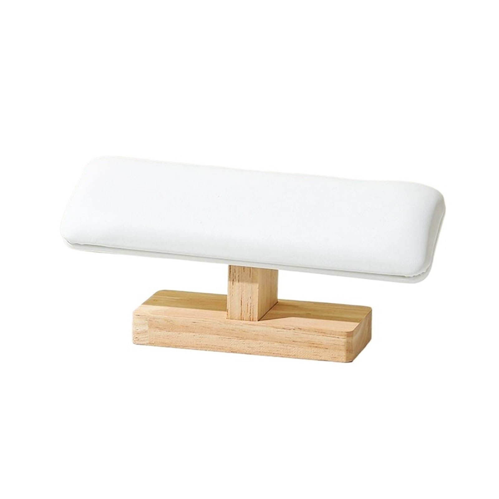 LNNXSZ Jewellery Stand Bracelets Holder Bracelet Display Stand Jewelry Holder Stand For Jewelry Exhibitors Showcase Bracelets(White Leather)