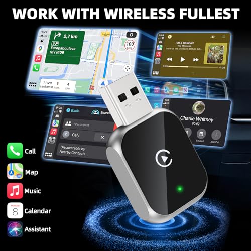 Mini Metal Wireless CarPlay Adapter
