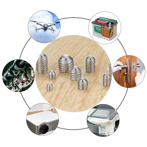 Muzhupguz 019-MZL-US 240 Pcs Set Screws Assortment Kit thumb #3