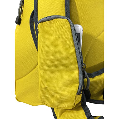 Image of K-Cliffs Heavy Duty Sling Backpack Water-Resistant Laptop Bookbag Body Bag Bright Color Safety Reflective Stipe