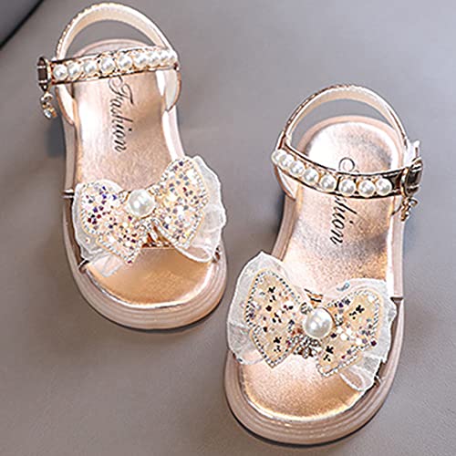 Summer Princess Shiny Bow Knot Shoes for Kids Open Toe Children Shoes Girls Toddler Girl Sandles2