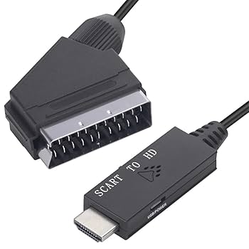 Amazon | Scart-HDMIコンバータ SCART入力、HDMI出力、SCARTから