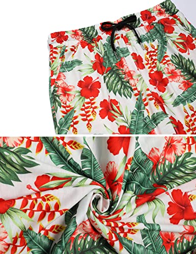 Daupanzees Men's 2 Pieces Shirt Set Short Sleeve Fashion Summer Tracksuits Casual Set 6