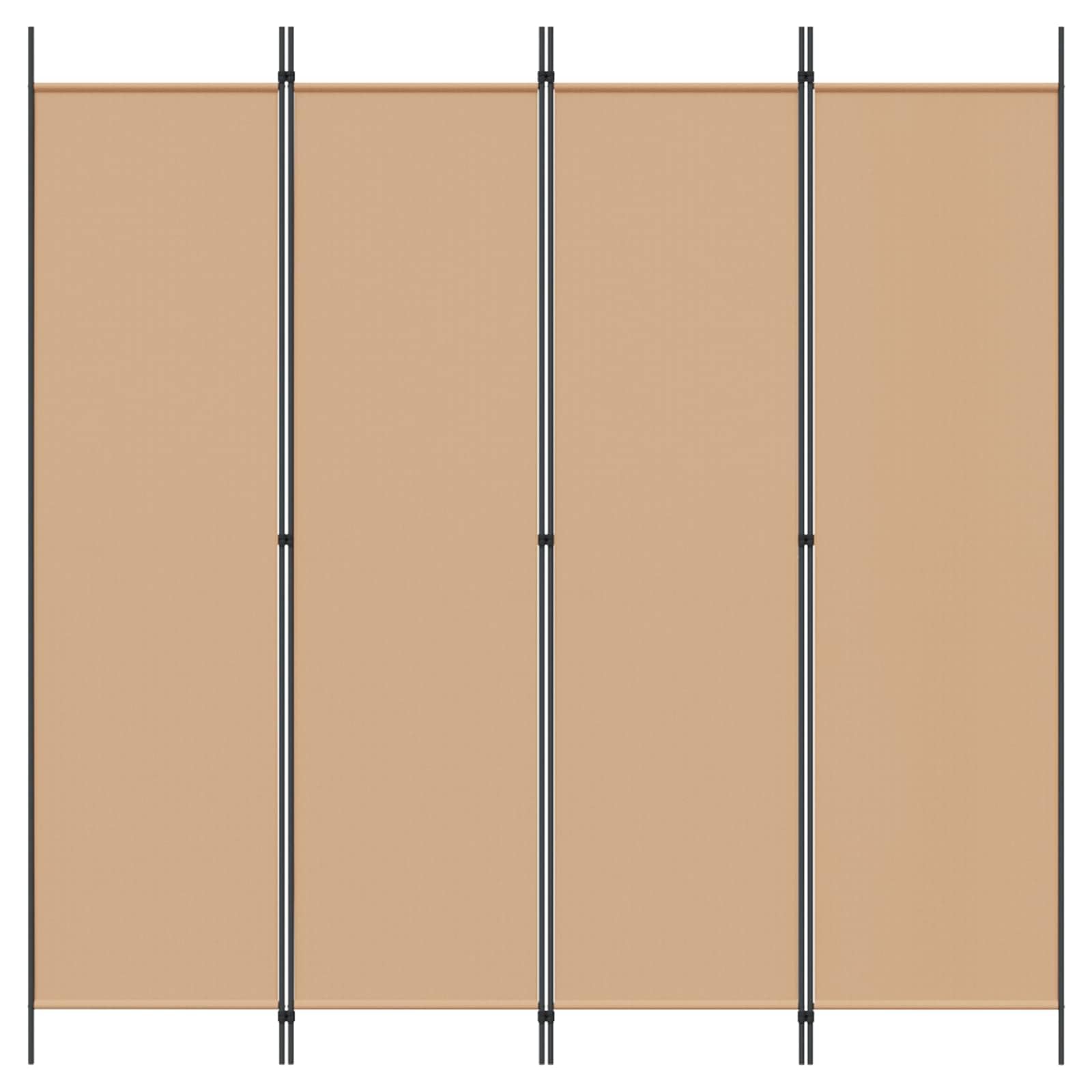 Separador de habitaciones de poliéster y acero con diseño plegable, independiente y opaco, versátil como biombo, para salón, dormitorio, oficina y oficina en casa