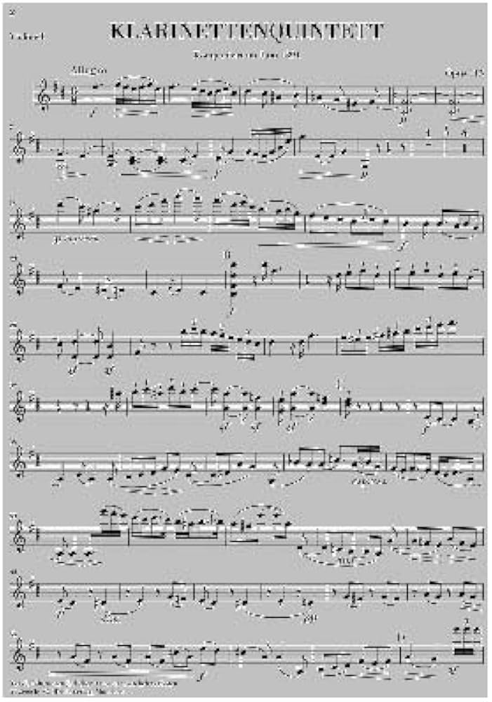 ブラームス : クラリネット五重奏曲 ロ短調 Op.115/ヘンレ社原典版 ブラームス : クラリネット五重奏曲 ロ短調 Op.115/ヘンレ社原典版