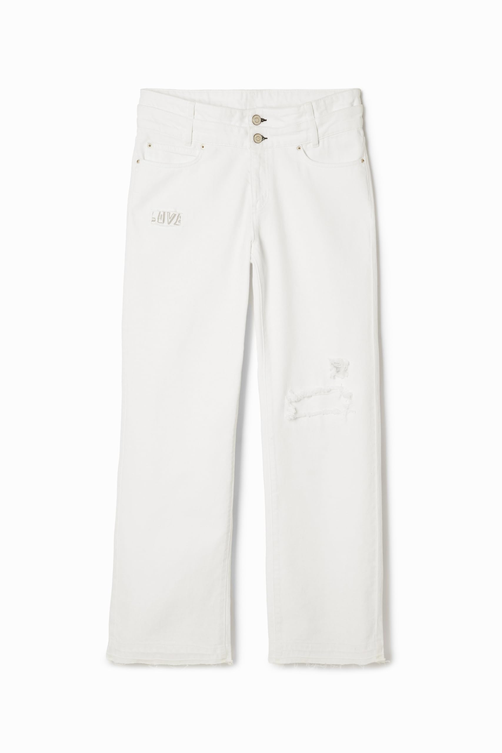Desigual Pantaloni Lunghi in Denim da Uomo