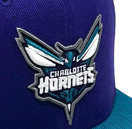 Mitchell & Ness Charlotte Hornets Gorra Snapback Ajustable miniatura 4